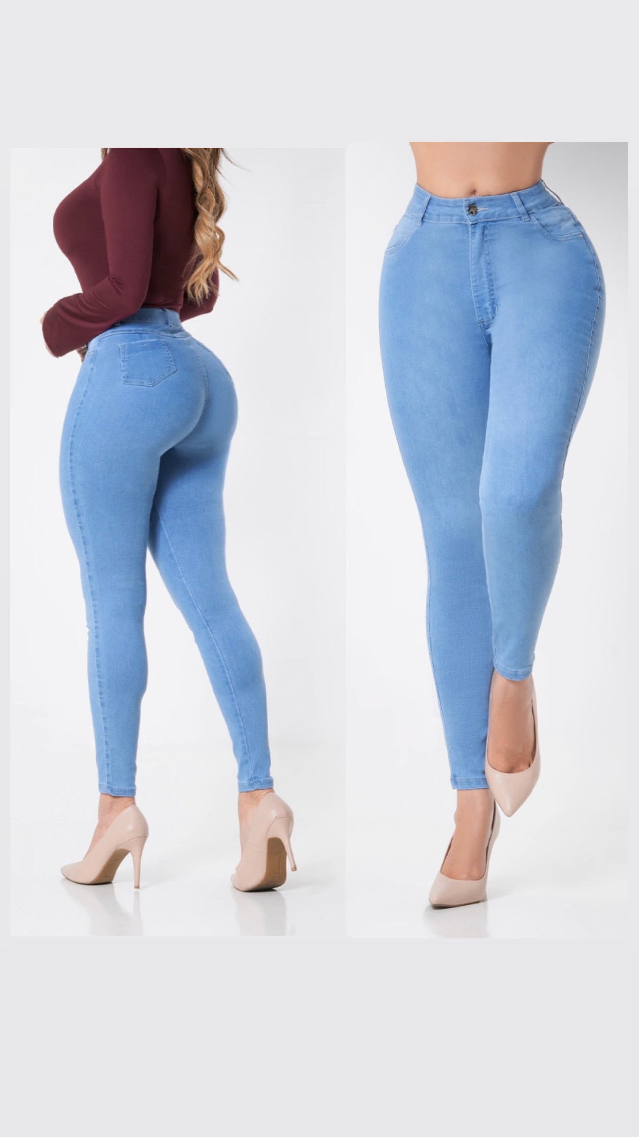 Jeans colombianos levanta glúteos