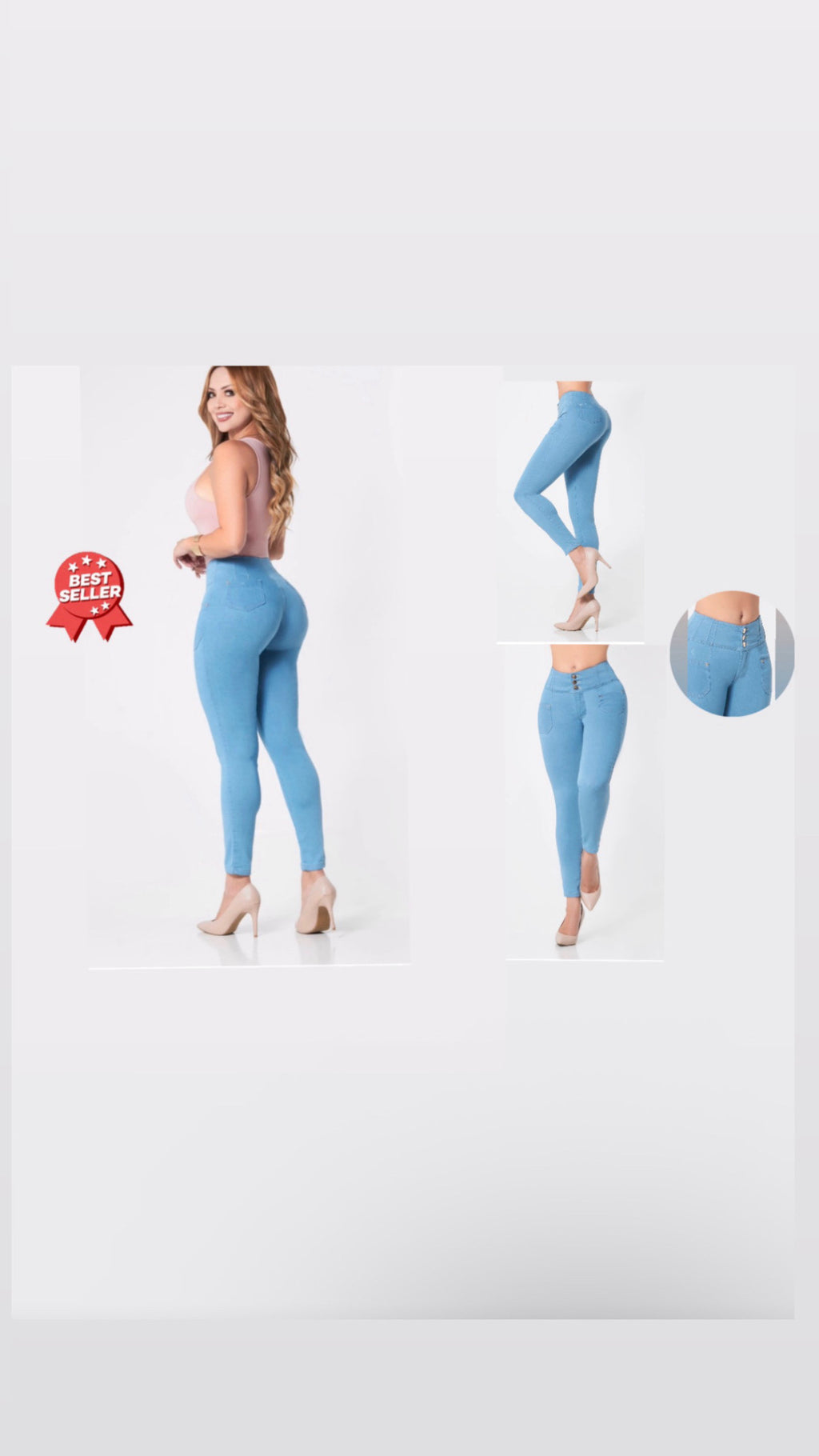 luxury levanta glúteo Colombian 🇨🇴Jeans