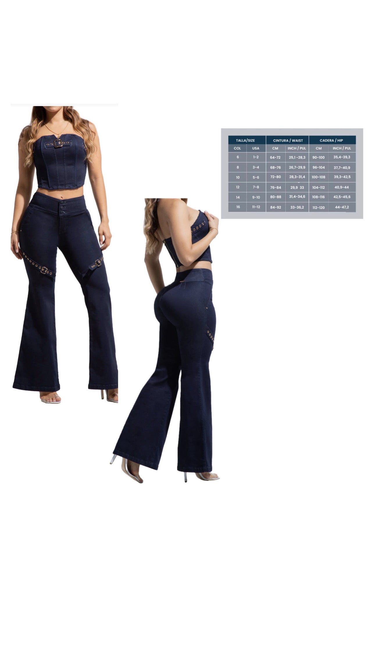 Jan2. -SET2-🇨🇴PUSH UP JEANS &amp; TOPS