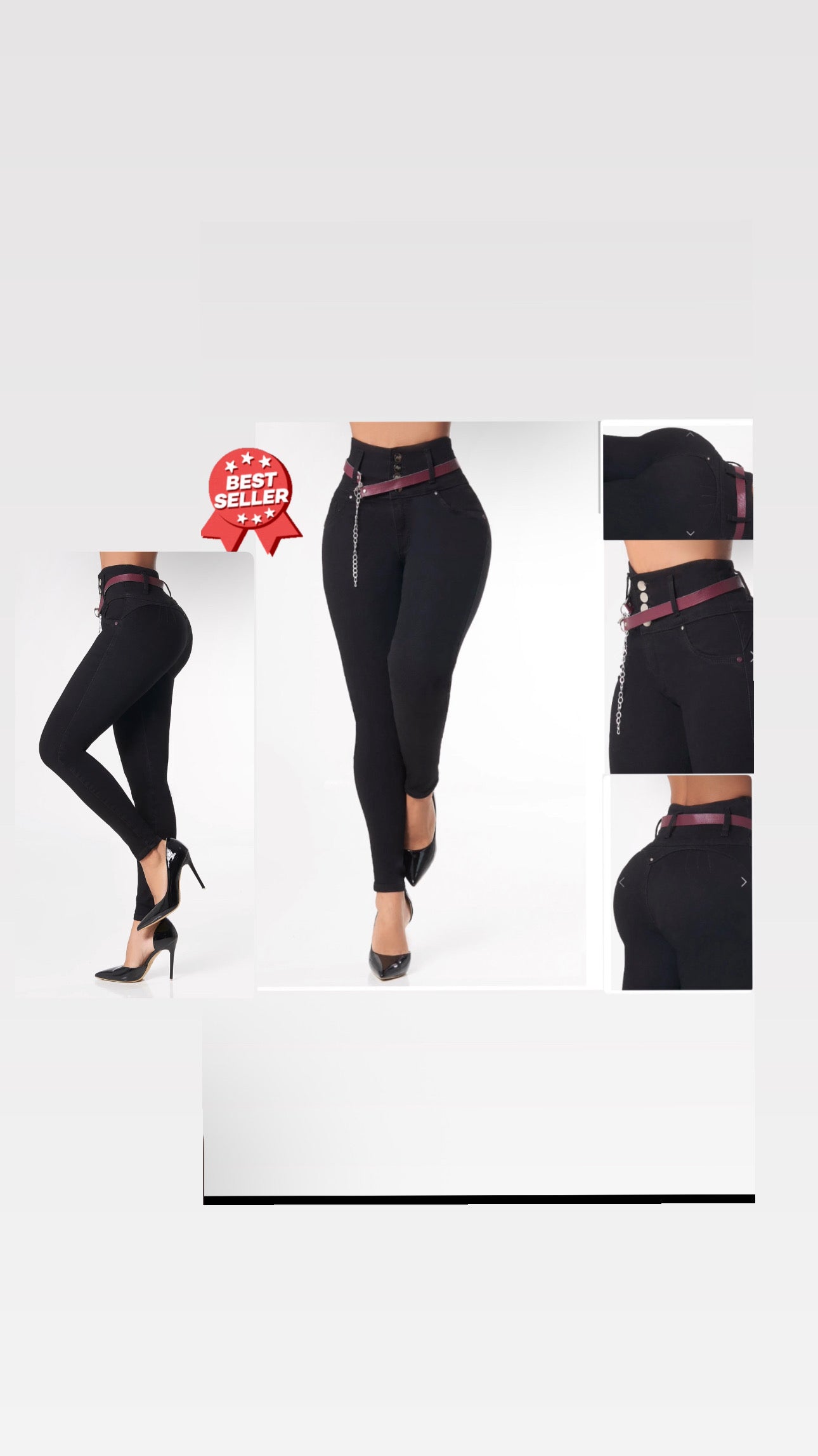 Jeans colombianos levanta glúteos