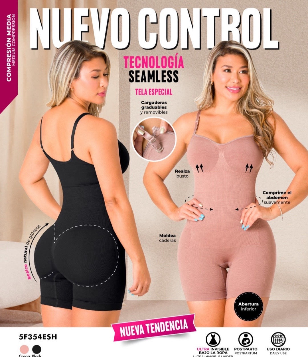 Faja en tendencia invisible 100% 🇨🇴 colombiana