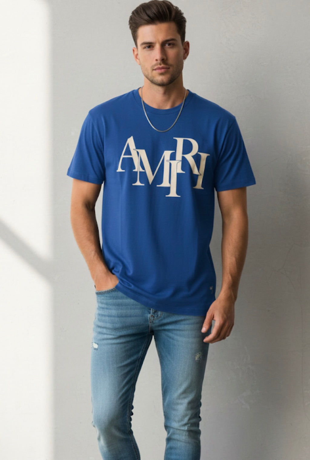 Short Sleeve T-shirt Men Pure Cotton