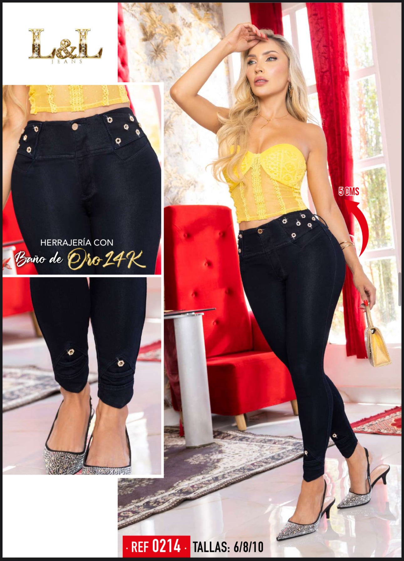 Jeans L&L push up