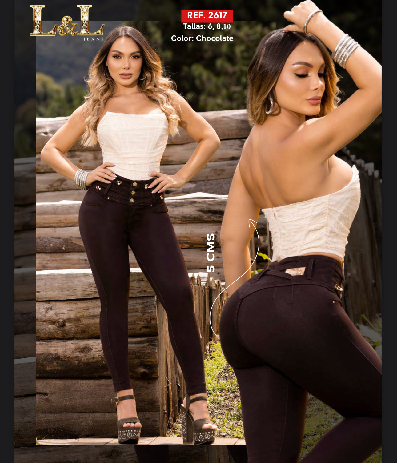 Jeans L&L push up
