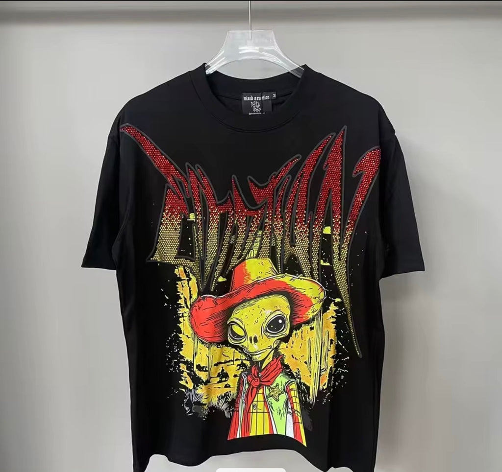 Hop Diamond Tees Custom Graphic Mixed Emotion T-Shirts for Men