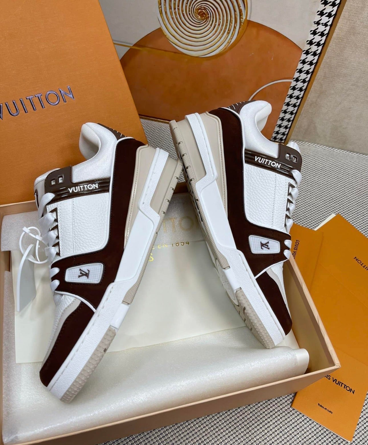 Trainer Sneaker Brown l.v