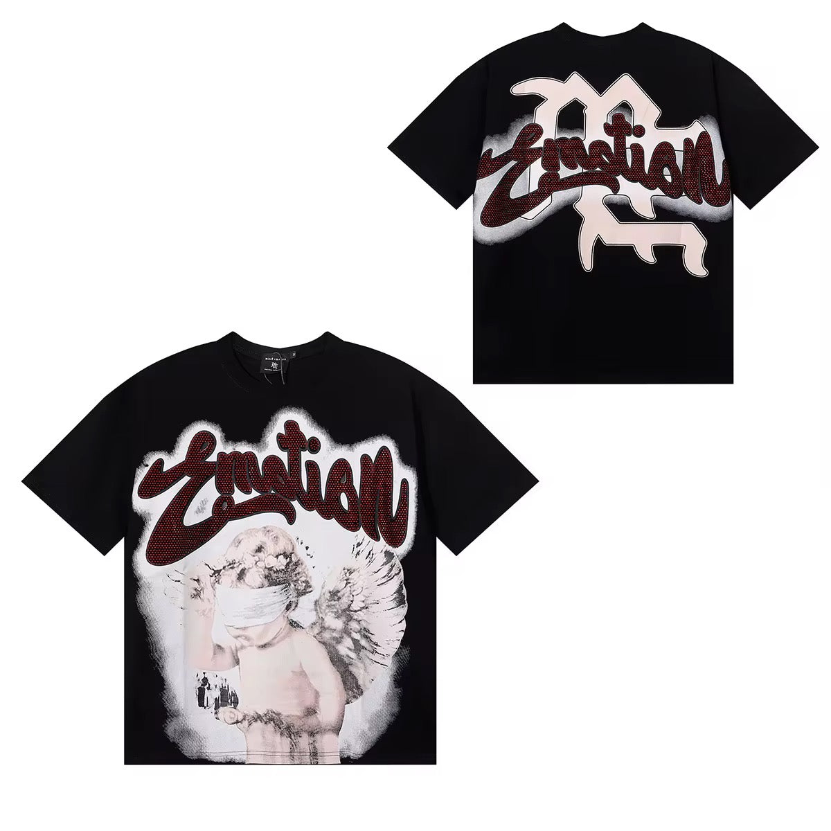 Quality Diamond  Cotton t Shirts Tee Cotton Streetwear Graphic