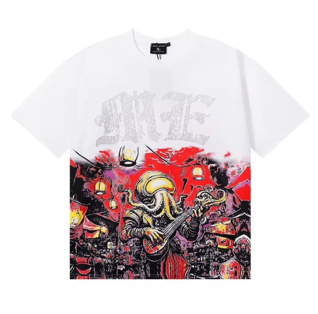 TOP QUALITY HEAVYWEIGHT 100% COTTON MIXED EMOTION T-SHIRTS CLOTHING TEE STREETWEAR