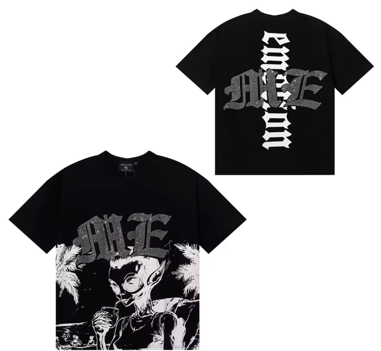 TOP QUALITY HEAVYWEIGHT 100% COTTON MIXED EMOTION T-SHIRTS CLOTHING TEE STREETWEAR