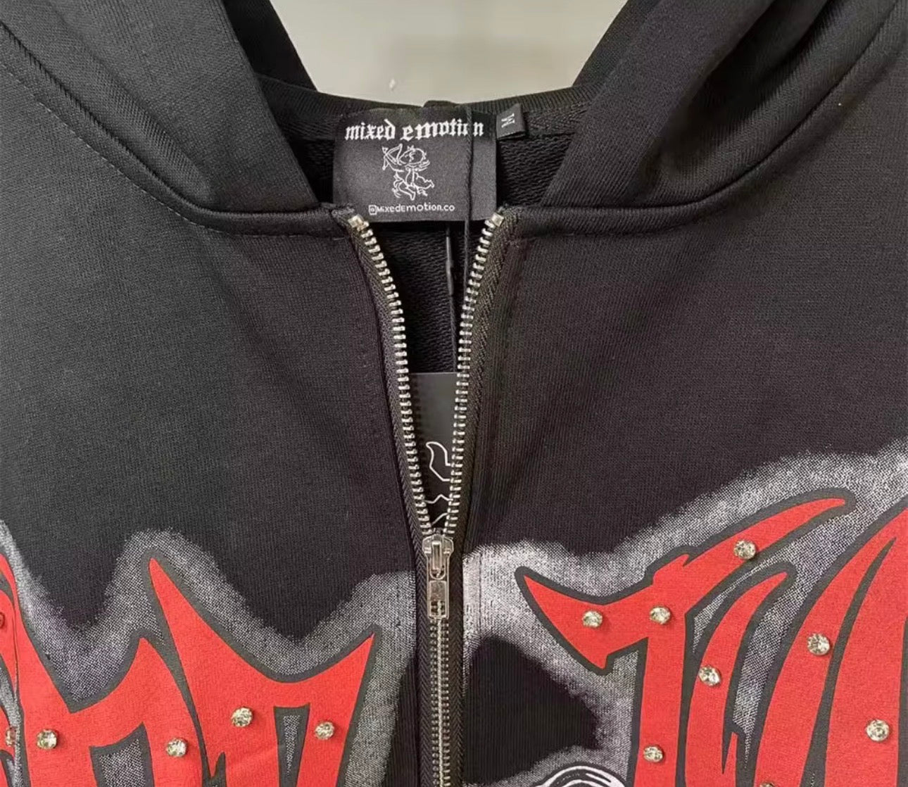 Quality 100% Cotton Zip up Pullover Hoodies Heavyweight Vintage Streetwear Men's Clothing