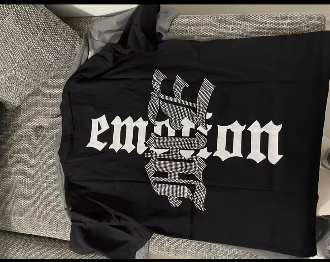 T-Shirt Luxury Logo Black Hip Hop Cotton Summer Top Tee for Men