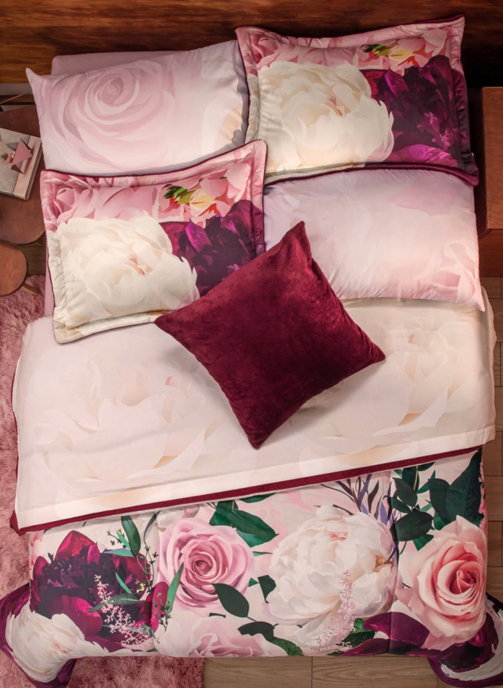 Cobertor Supremo Granate