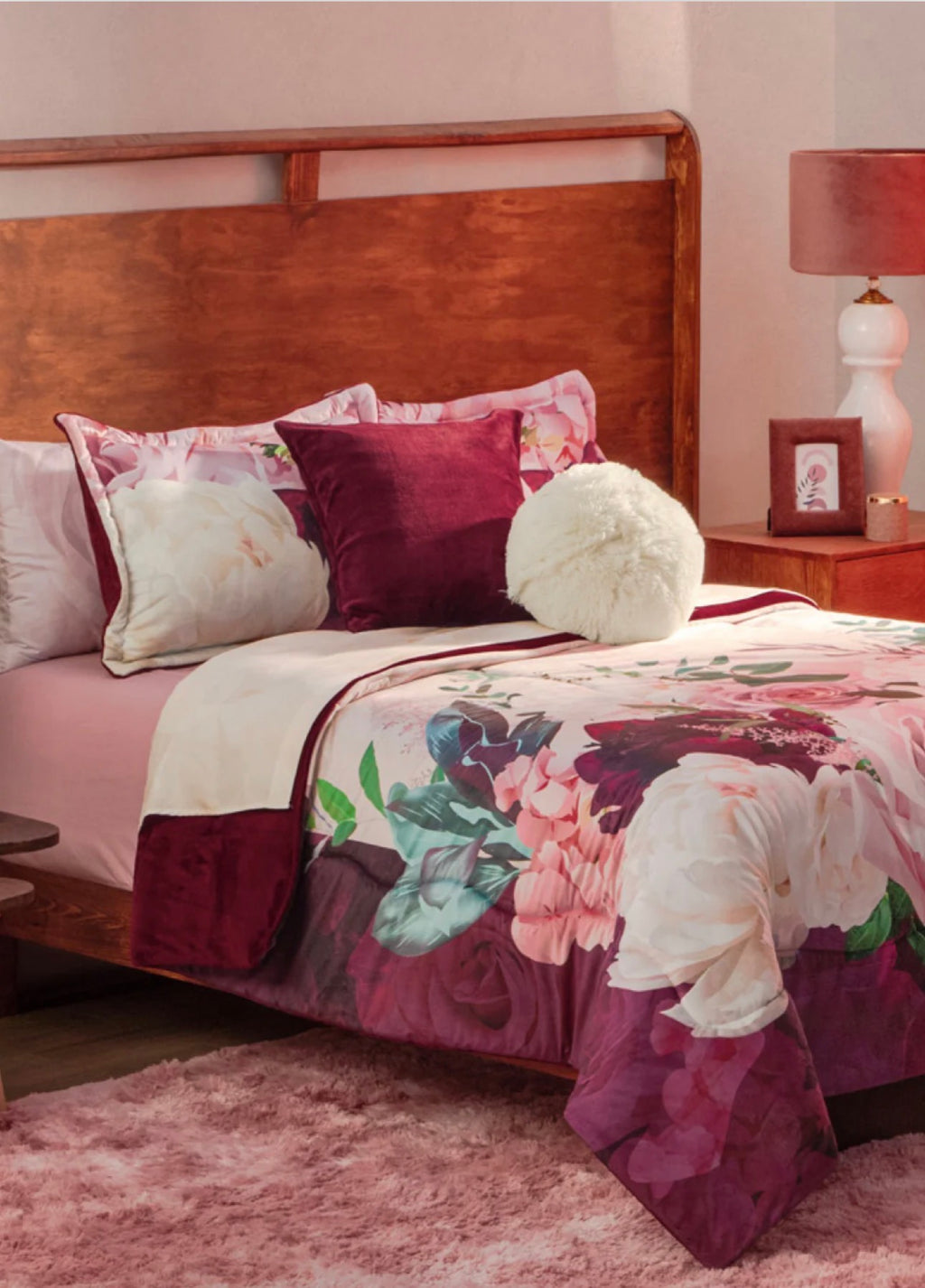 Cobertor Supremo Granate