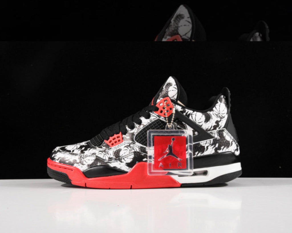 Sneakers Edición Limitada Blanco Negro