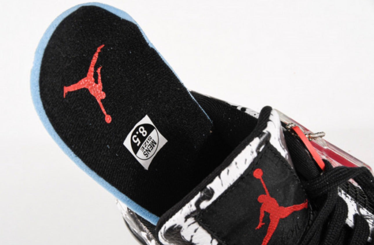 Sneakers Edición Limitada Blanco Negro