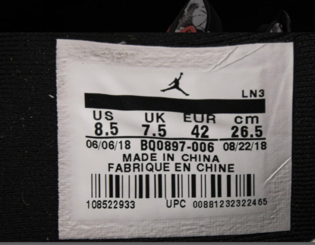 Sneakers Edición Limitada Blanco Negro