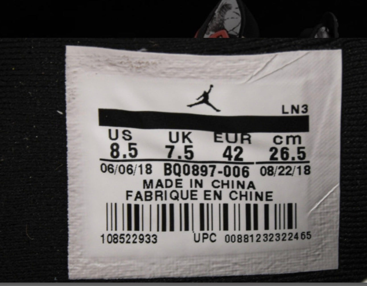 Sneakers Edición Limitada Blanco Negro