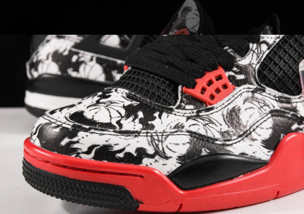 Sneakers Edición Limitada Blanco Negro