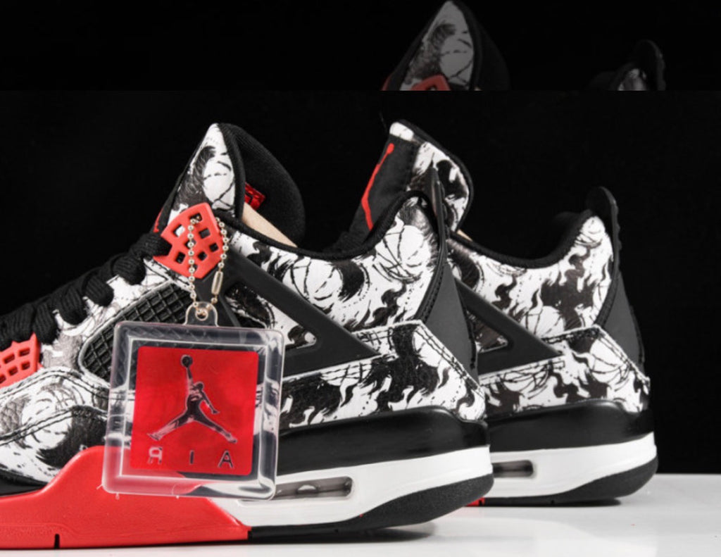 Sneakers Edición Limitada Blanco Negro