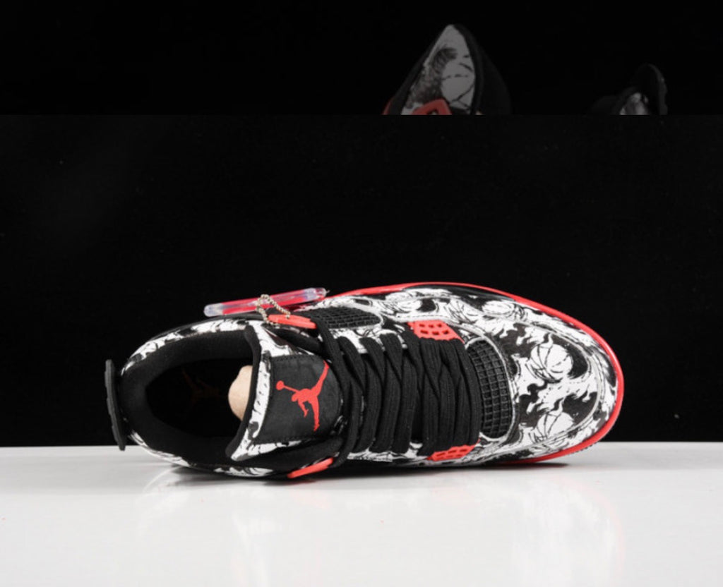 Sneakers Edición Limitada Blanco Negro