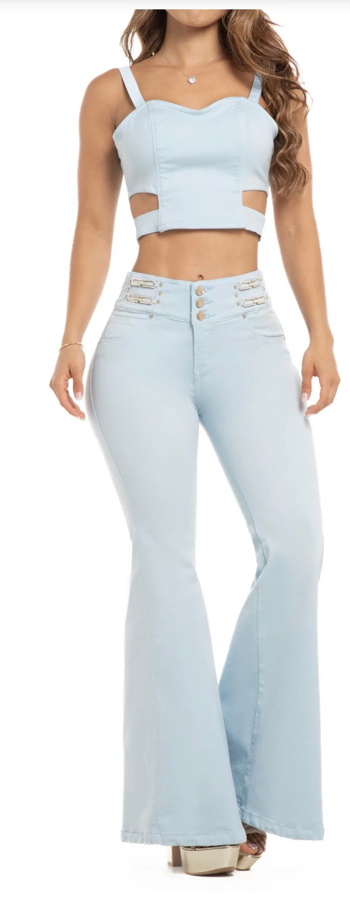 Lujuria -set2-🇨🇴push up jeans &tops