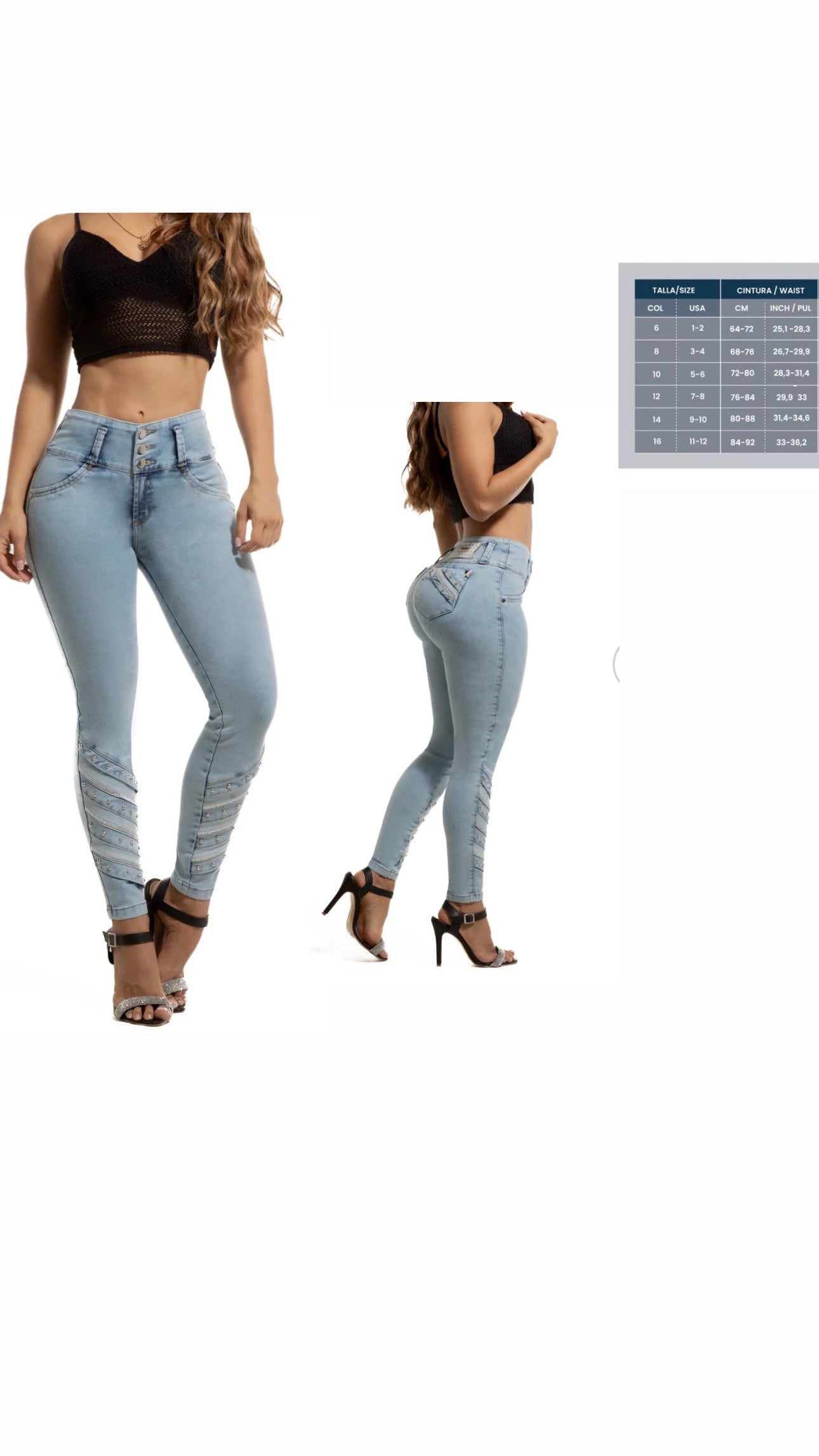 Wow jeans Colombian luxury collection