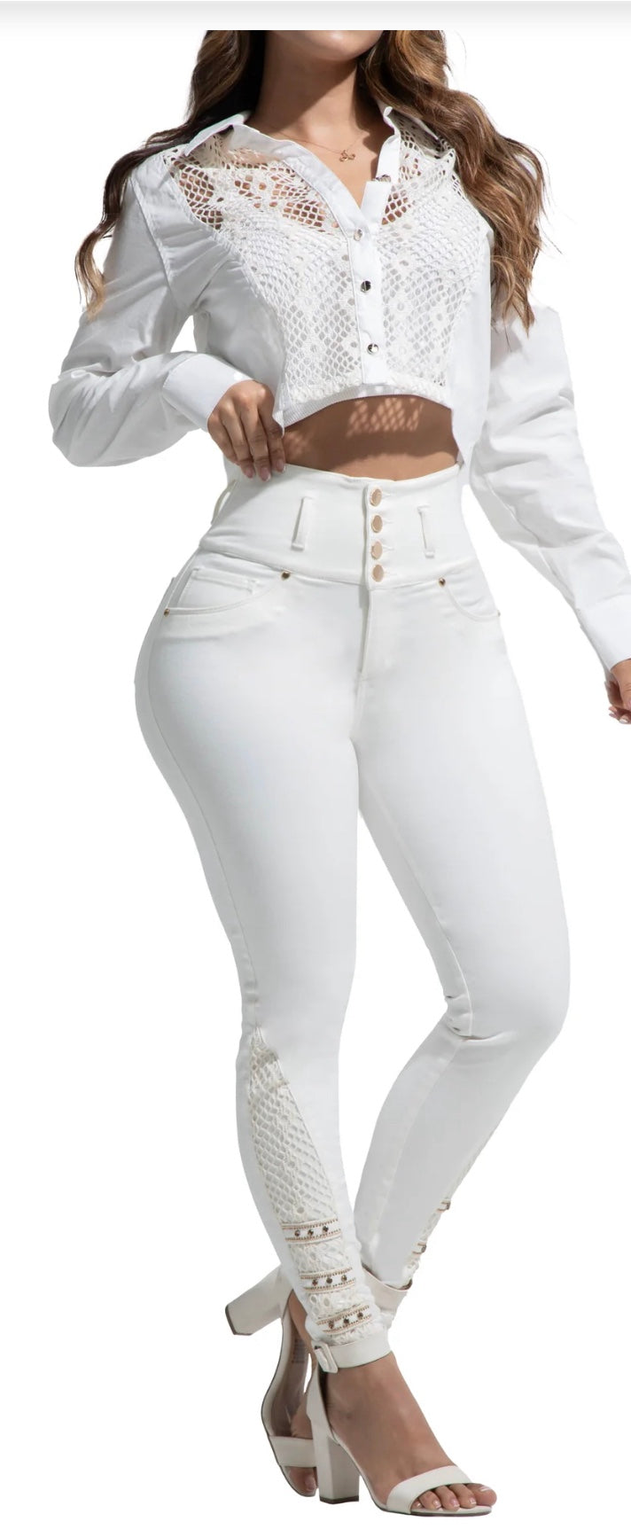 2 piezas jeans and top