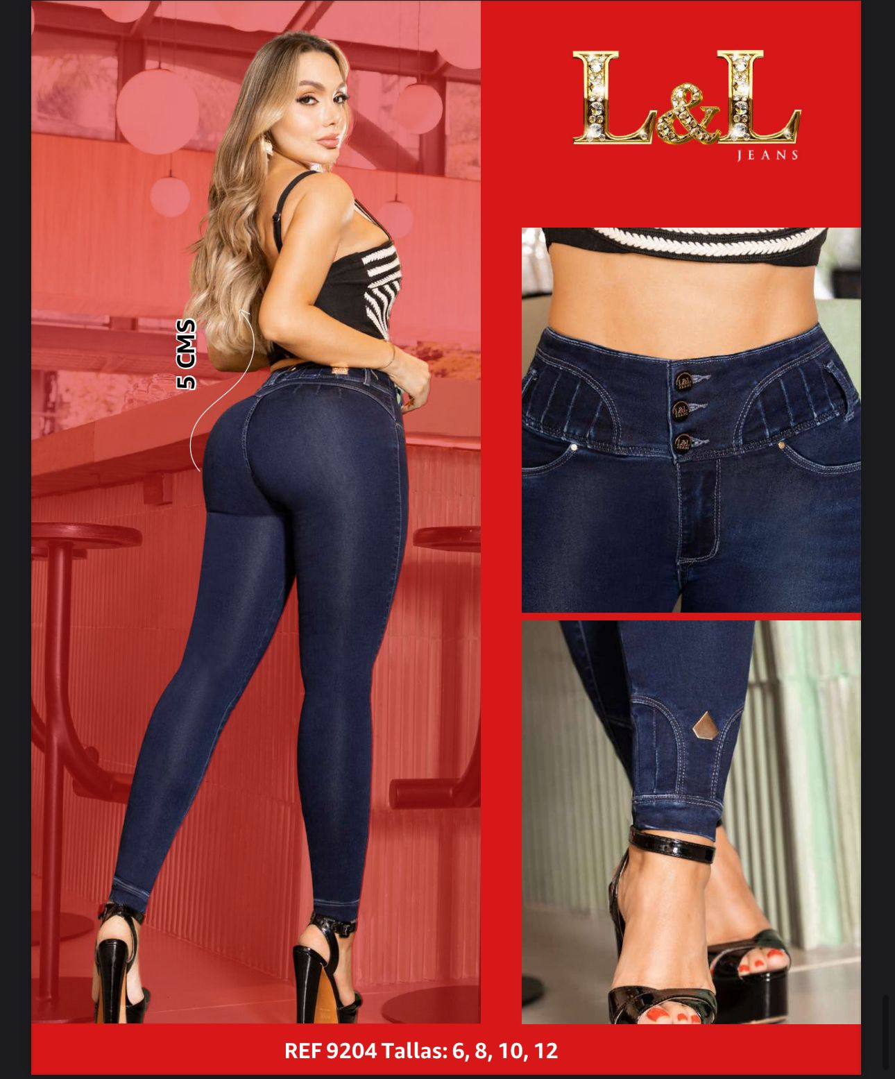 L&L colombian jeans